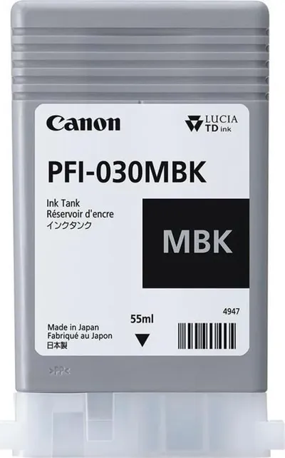 Картридж Canon PFI-030MBK 3488C001, матовый черный, 55мл