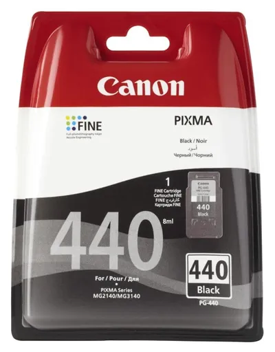 (Спец.цена) Оригинальный струйной картридж Canon 5219B001 PG-440 для Canon MG2140/3140, черный, 180 страниц