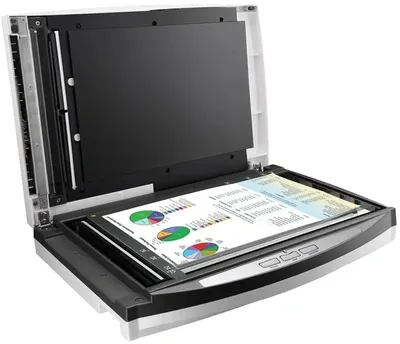 Сканер Plustek - SmartOffice PL4080, A4, сканер: планшетный/протяжный, 40стр/мин, USB, 24bit, цвет серый, 0283TS