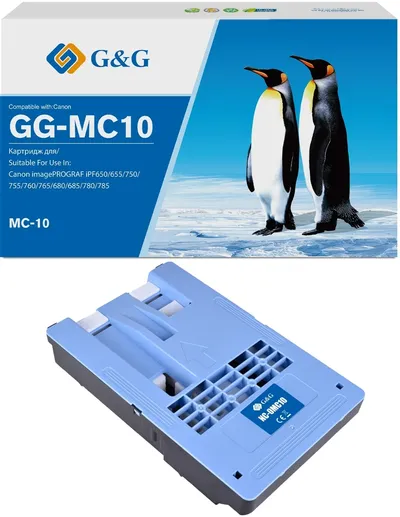Бункер G&G GG-MC10, для Canon imagePROGRAF iPF650/655/750/755 и др.
