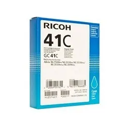 Картридж Ricoh 405762, GC41C голубой, для Aficio 3110DN/3100SNw/7100DN