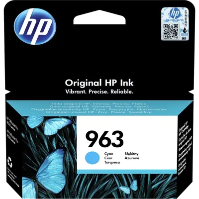 3JA23AE - HP 963 Cyan Original Ink Cartridge для OfficeJet Pro 9010/9010e, 9020/9020e series