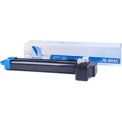 Тонер-картридж NV Print NV-TK895C Cyan, для Kyocera, 6000стр