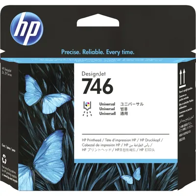 Головка печатающая для плоттера HP (P2V25A) DesignJet Z6, Z9+, 6 цветов, оригинальная