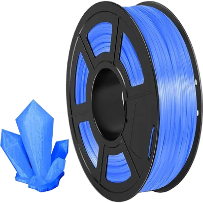 NV-3D-TPU-TRANS-BLUE Филамент NVPRINT TPU Trans. Blue для 3D печати диаметр 1.75мм  длина 165 метров масса  0,5  кг