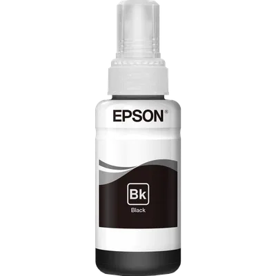 Чернила EPSON 664 для L100/L200 черный 70 мл, арт. C13T66414A / C13T664198, оригинал