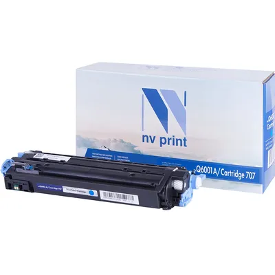 Картридж NVPrint совместимый NV-Q6001A Cyan для HP Color LJ 1015/1017/1600/2600/2605 (2000k)