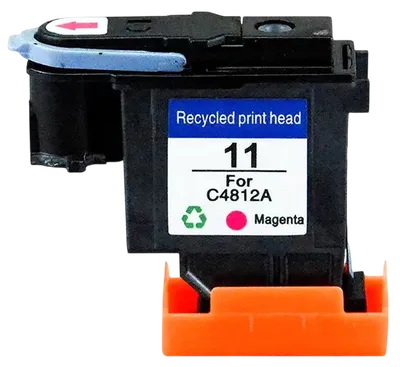Печатающая головка NV-Print NV-C4812A-RE (№11) Magenta для HP  Business  1100/1200/2300,  Designjet 70/110plus/500