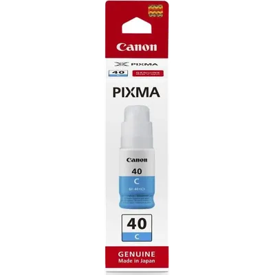 Чернила Canon GI-40C, 70мл, голубой, оригинальные, для Canon G5040/G6040 (3400C001)