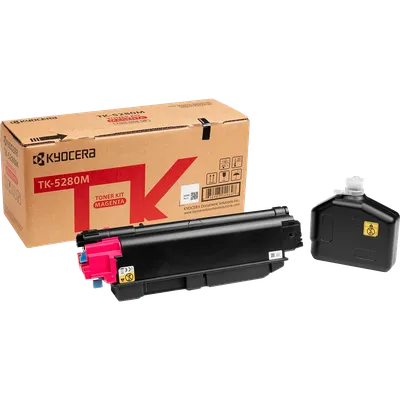 <097744> Картридж лазерный Kyocera TK-5280M для Ecosys P6235cdn/M6235cidn/M6635cidn, 11000 стр., пурпурный [1T02TWBNL0]