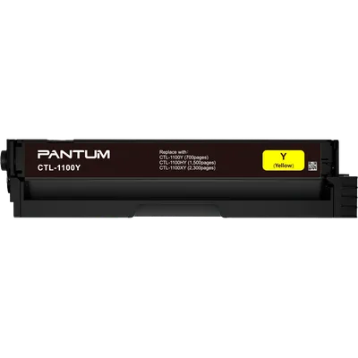 Тонер-картридж Pantum CTL-1100Y, желтый, 700 стр.