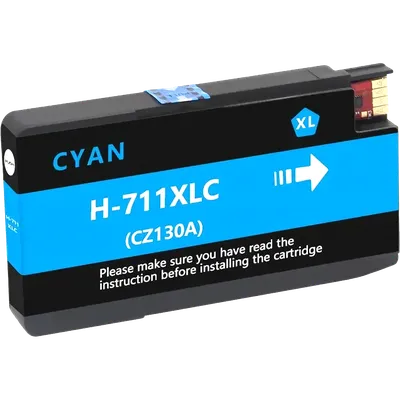 -/ Струйный картридж NV Print 711 (NV-CZ130A) Cyan для HP Designjet T120/T520 (29 мл) совместимый