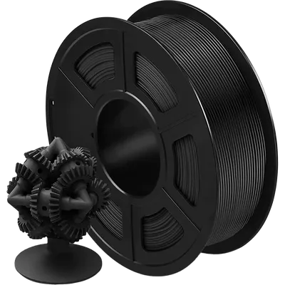 -/ Филамент NVPRINT ASA Black для 3D печати диаметр 1.75мм  длина 330 метров  масса 1 кг