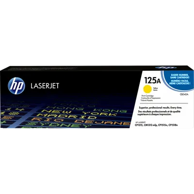 CB542A - СТАР. ДИЗ. / НТВ-1 Картридж HP 125A для Color LaserJet CP1515, CM1312 желтый (1 400 стр.)