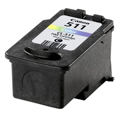 Чернильница Canon CL-511 (2972B007), трехцветная, 244 стр.