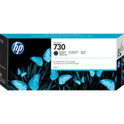 HP 730 P2V71A Картридж HP матовый черный  {HP DesignJet T1700, (300 мл)}