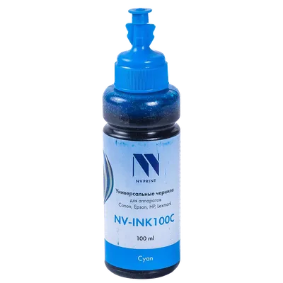 Чернила NV Print NV-INK100UC, Cyan, 100 мл