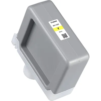 Картридж Canon PFI-110 Y, желтый, пигментный, 160 мл