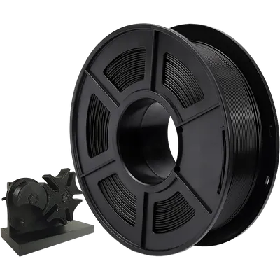 -/ Филамент NVPRINT PLA  Black для 3D печати диаметр 1.75мм  длина 330 метров  масса 1 кг