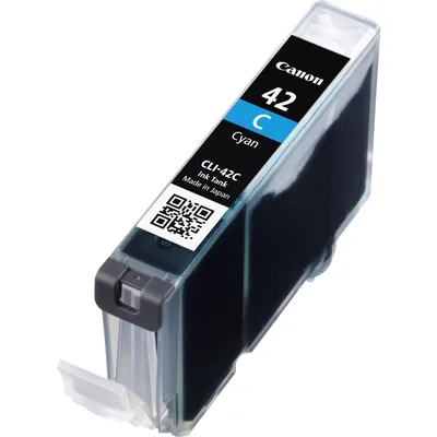 К-ж CANON CLI-42C  синий  для PIXMA PRO-100, арт. 6385B001, оригинал, дата производства 2021г