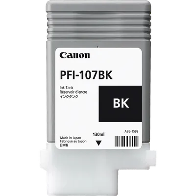 Картридж струйный Canon PFI-107BK (6705B001) черный (130 мл) для Canon iP F680/685/780/785
