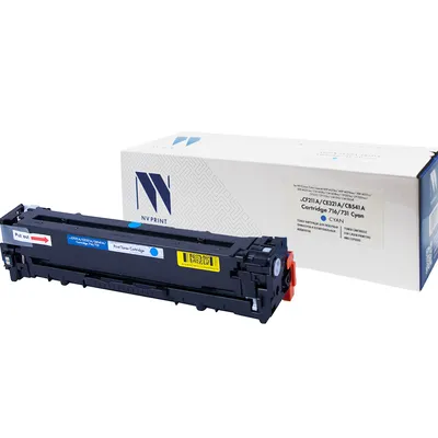Лазерный картридж NV Print NV-CF211A/CE321A/CB541A, голубой, для HP/Canon