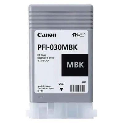 Картридж Canon PFI-030MBK 3488C001, матовый черный, 55мл
