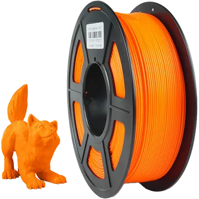 NV-3D-PETG-SUNNY-ORANGE Филамент NVPRINT PETG Sunny Orange для 3D печати диаметр 1.75мм  длина 330  метров  масса  1 кг