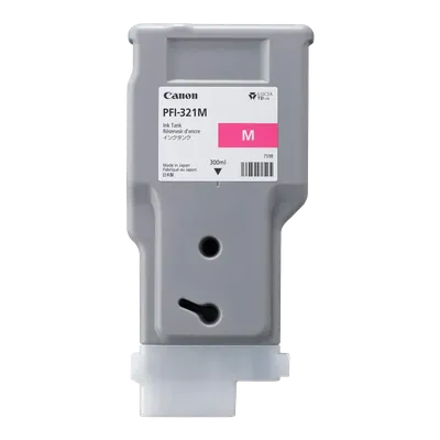 Картридж струйный Canon INK TANK PFI-321 MAGENTA пурпурный (300 мл) для Canon imagePROGRAF TM-250, TM-255, TM-350, TM-355