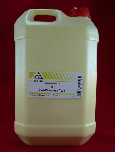 Тонер для картриджей Universal Yellow CB542A/CE312A/CE322A/CC532A/CF352/CE412A/CF382A (кан. 1кг) AQC-США фас.Россия