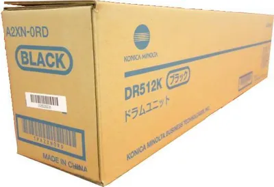 Фотобарабан Konica Minolta A2XN-0RD, DR512K, черный, для bizhub 224/284