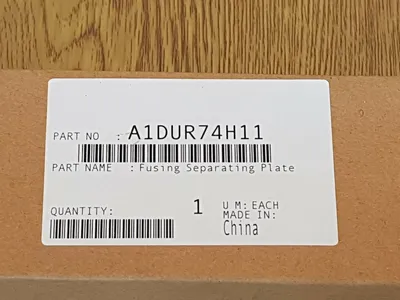A1DUR74H11 Пластина отделения бумаги Konica-Minolta bizhub Press C6000/bizhub  Pro C6000L (A1DUR74H11/A1DUR74H00)