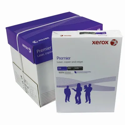 003R91720 - Бумага, Xerox Premier, А4 | 80 гр/м2, 500 лист/пач, B класс, Белизна по CIE 161%, Толщина 106мкм.
