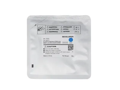 CET 171034 Девелопер для KYOCERA ECOSYS M5521cdn/P5021cdn/M5526cdw Cyan, 94г, 100000  стр. (DV-5230C/302R793060) CET