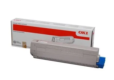 Тонер-картридж OKI 46443101, жёлтый, 10K