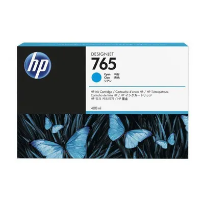 Картридж HP F9J52A струйный HP 765, ligh-blue {Designjet T7200, (400мл)}