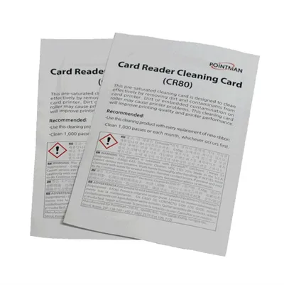 Набор чистящих карт CR80 (10шт.) для принтеров Pointman Pointman cleaning cards CR80