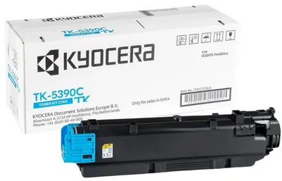 Картридж Kyocera TK-5390C (1T02Z1CNL0), голубой, 13000 стр.